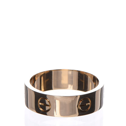 Cartier 18K Yellow Gold 6mm LOVE Ring 57 8 4 of 4