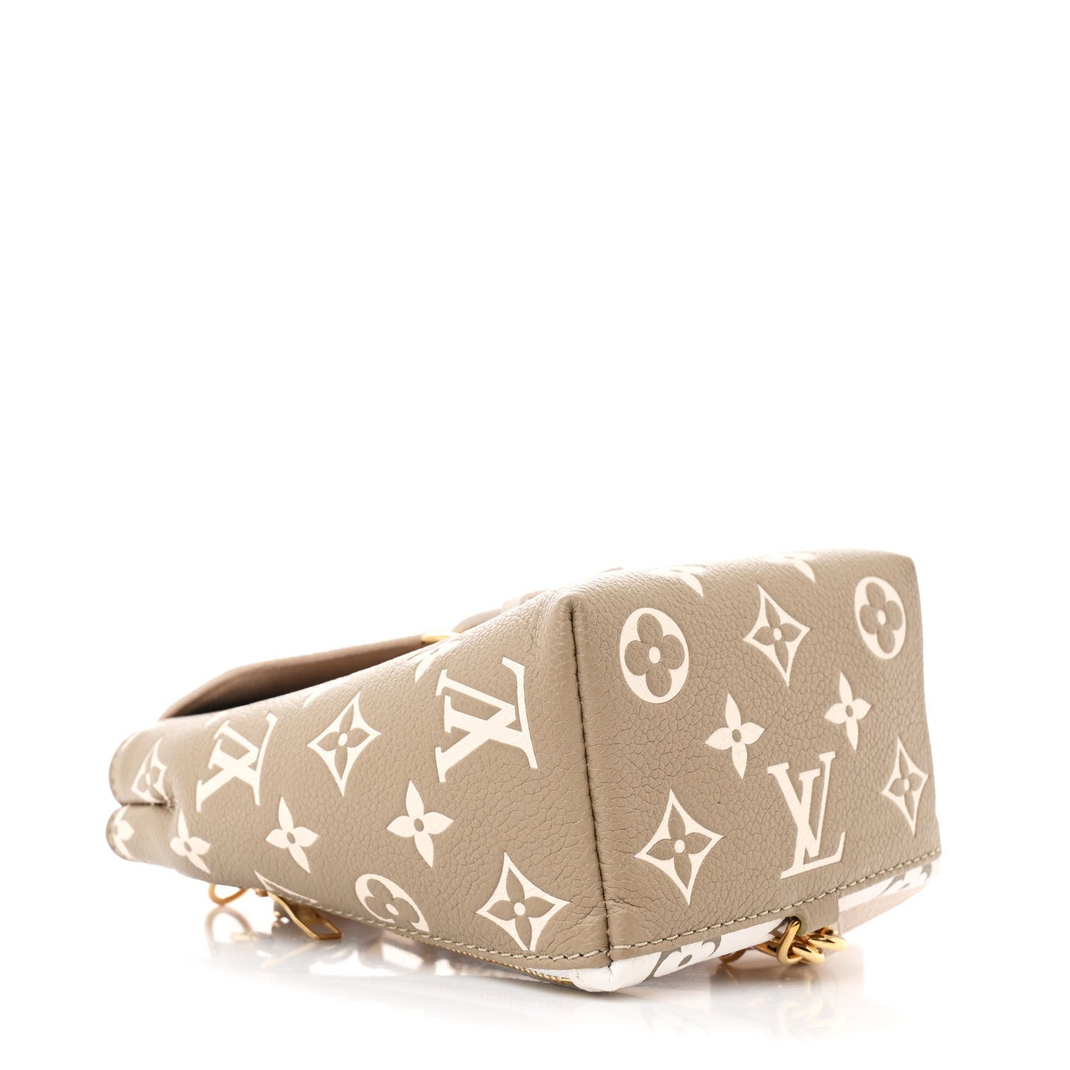 Louis Vuitton Empreinte Monogram Spring in the City Tiny Backpack Kaki Beige Cream 4 of 9
