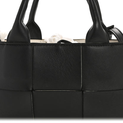 Bottega Veneta Calfskin Maxi Intrecciato Mini Arco Tote Black 11 of 11