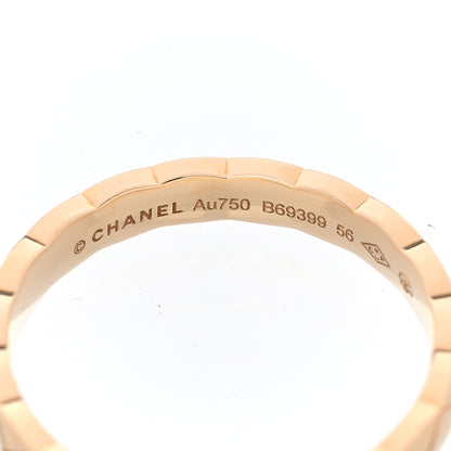 Chanel 18K Yellow Gold Mini Coco Crush Ring 56 7.5 4 of 5