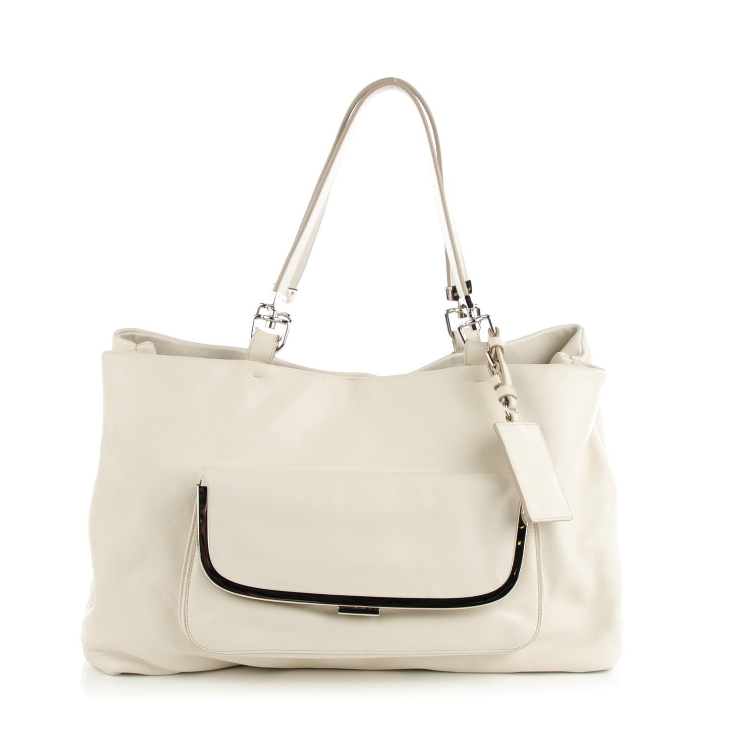 Calfskin Miss Sleek Bianco