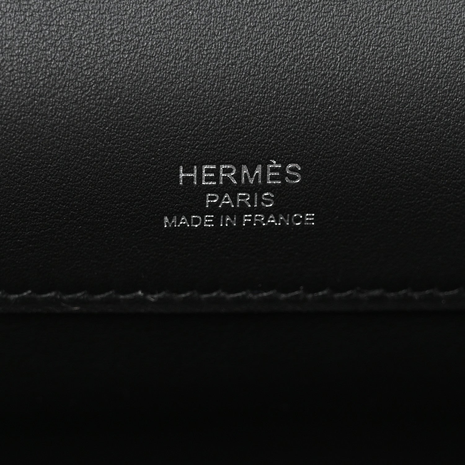 Hermes Swift Kelly Cut Clutch Pochette Black 6 of 8