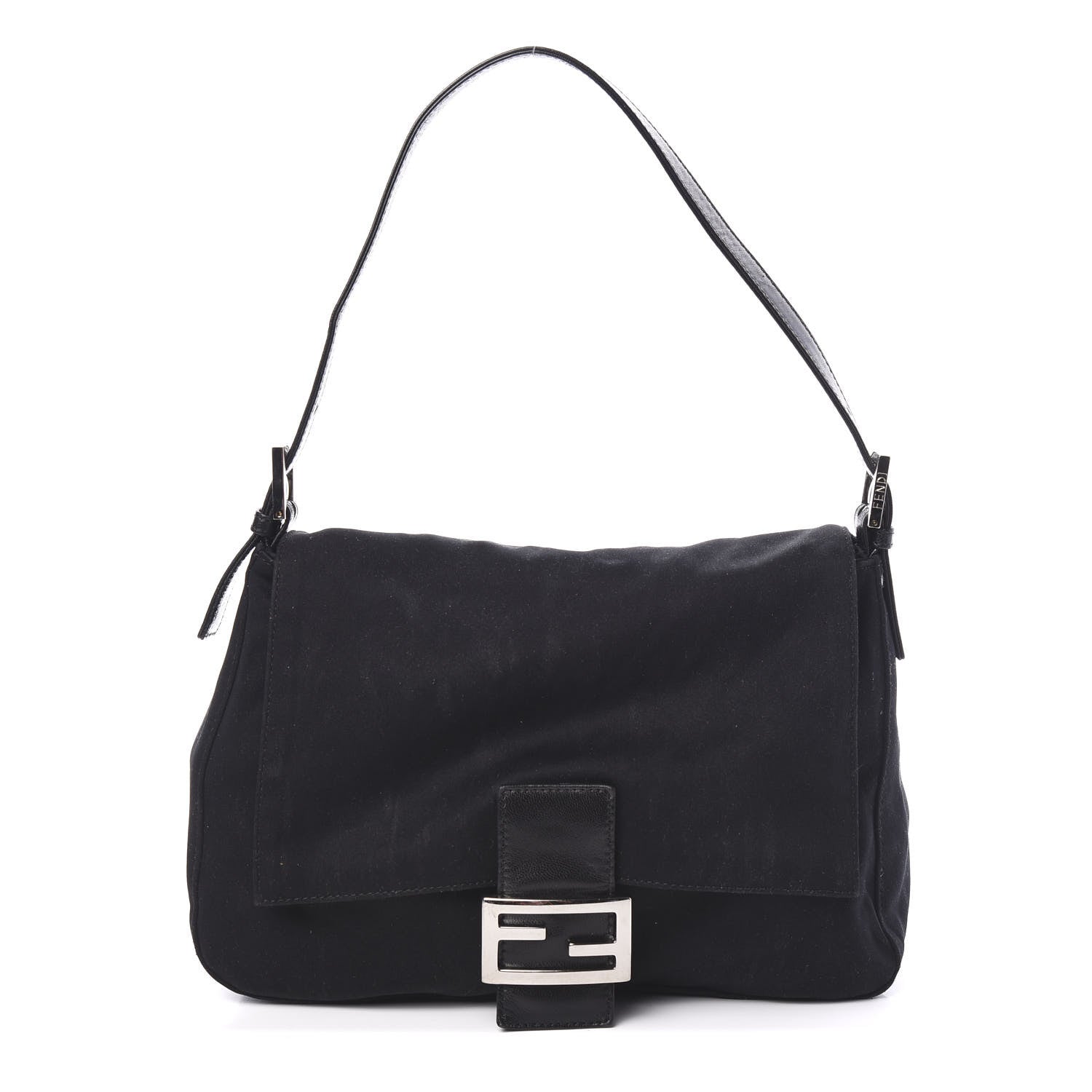 Fendi Neoprene Mama Baguette Black 1 of 9
