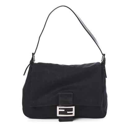 Fendi Neoprene Mama Baguette Black 1 of 9