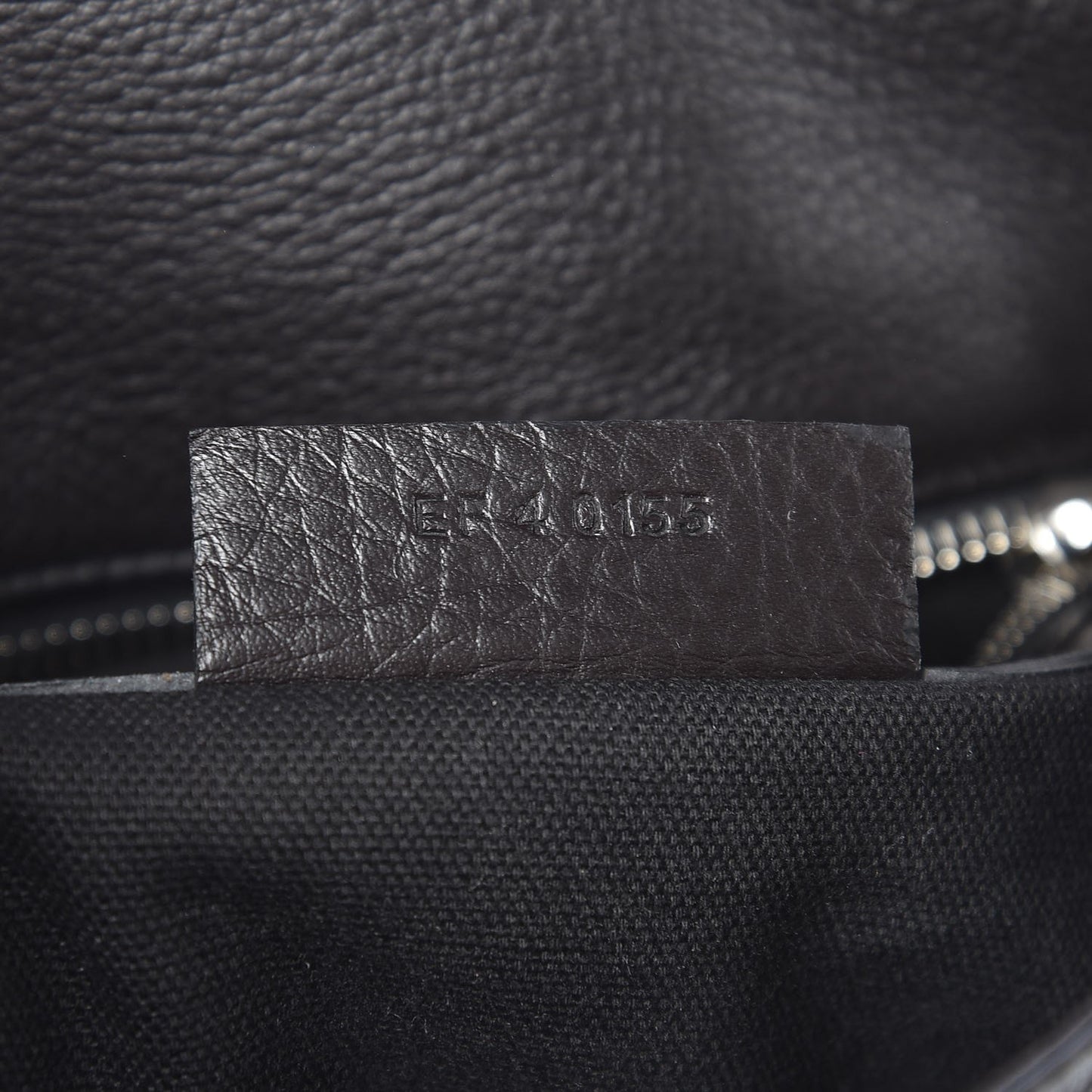 Waxy Grained Calfskin Medium Pandora Pure Flap Bag Black
