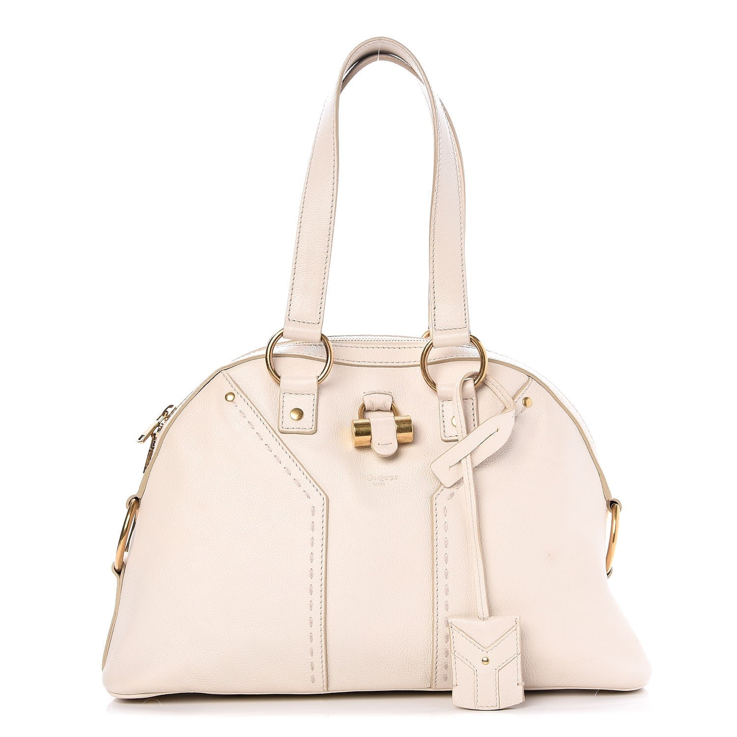 Saint Laurent Calfskin Medium Muse Ivory 1 of 9