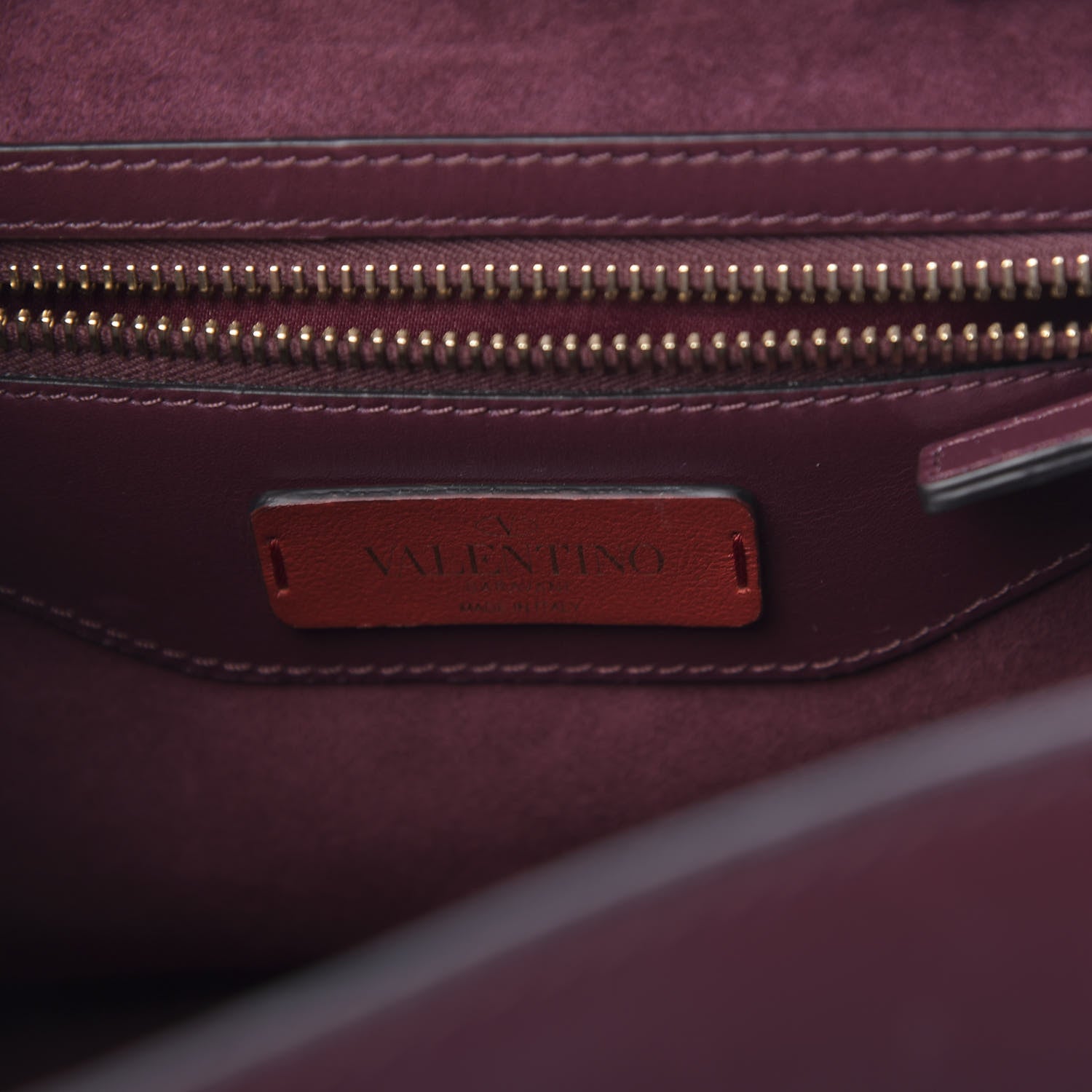Valentino Garavani Vitello Rockstud Demilune Backpack Vinaccia 5 of 8