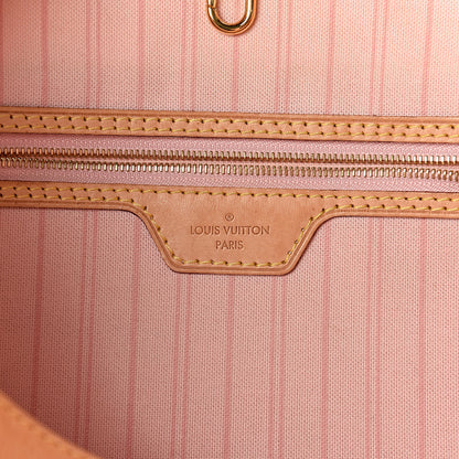 Louis Vuitton Damier Azur Delightful PM Rose Ballerine 6 of 13