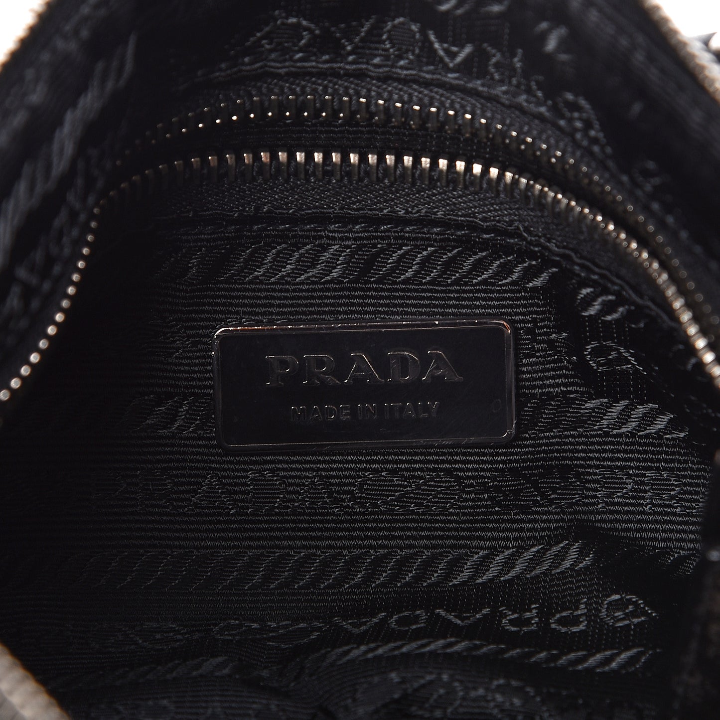 Tessuto Nylon Nappa Shoulder Bag Black