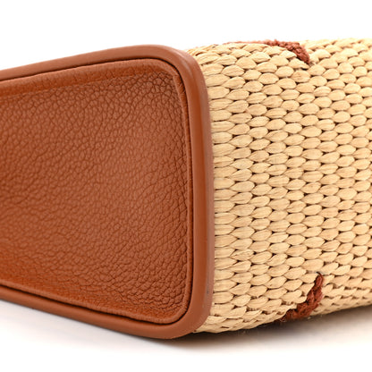 Louis Vuitton Raffia Monogram Giant Toiletry Pouch 26 Tan 8 of 10