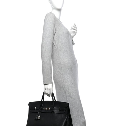 Hermes Fjord Birkin 40 Black 2 of 14