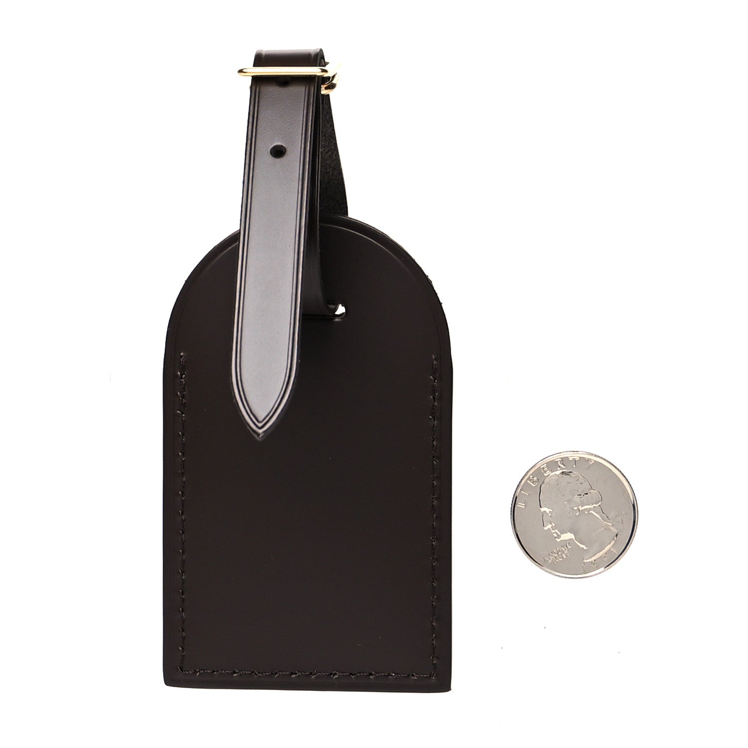 Louis Vuitton Calfskin Heart and Dagger Luggage Tag Ebene 2 of 3