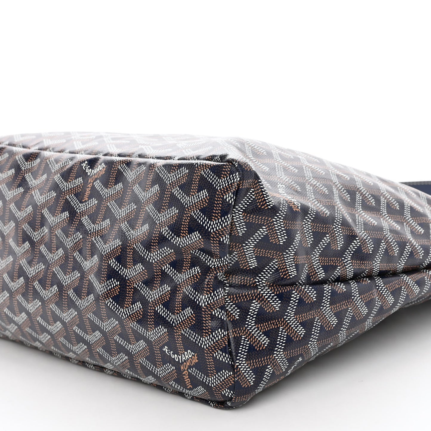 Goyardine Boheme Hobo Navy Blue