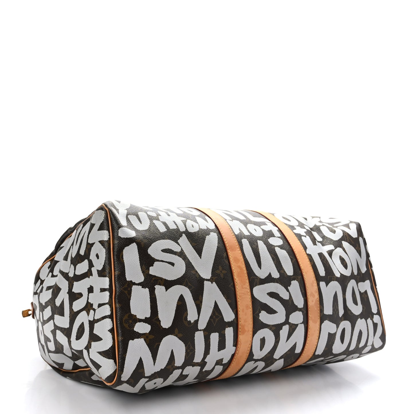 Monogram Graffiti Keepall 50 Silver