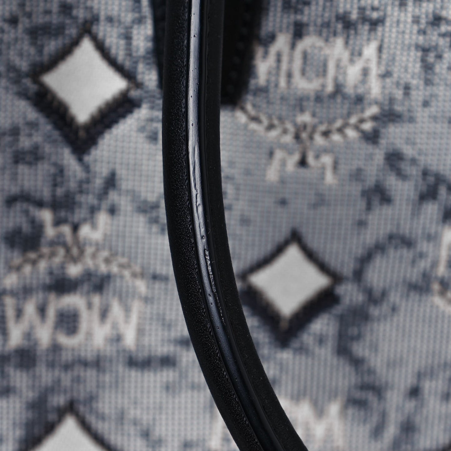 Nappa Jacquard Monogram Large Tote Grey