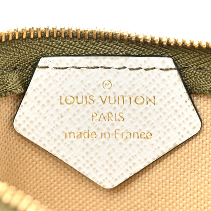 Louis Vuitton Monogram Giant Micro Pochette Accessories Kaki White 6 of 12