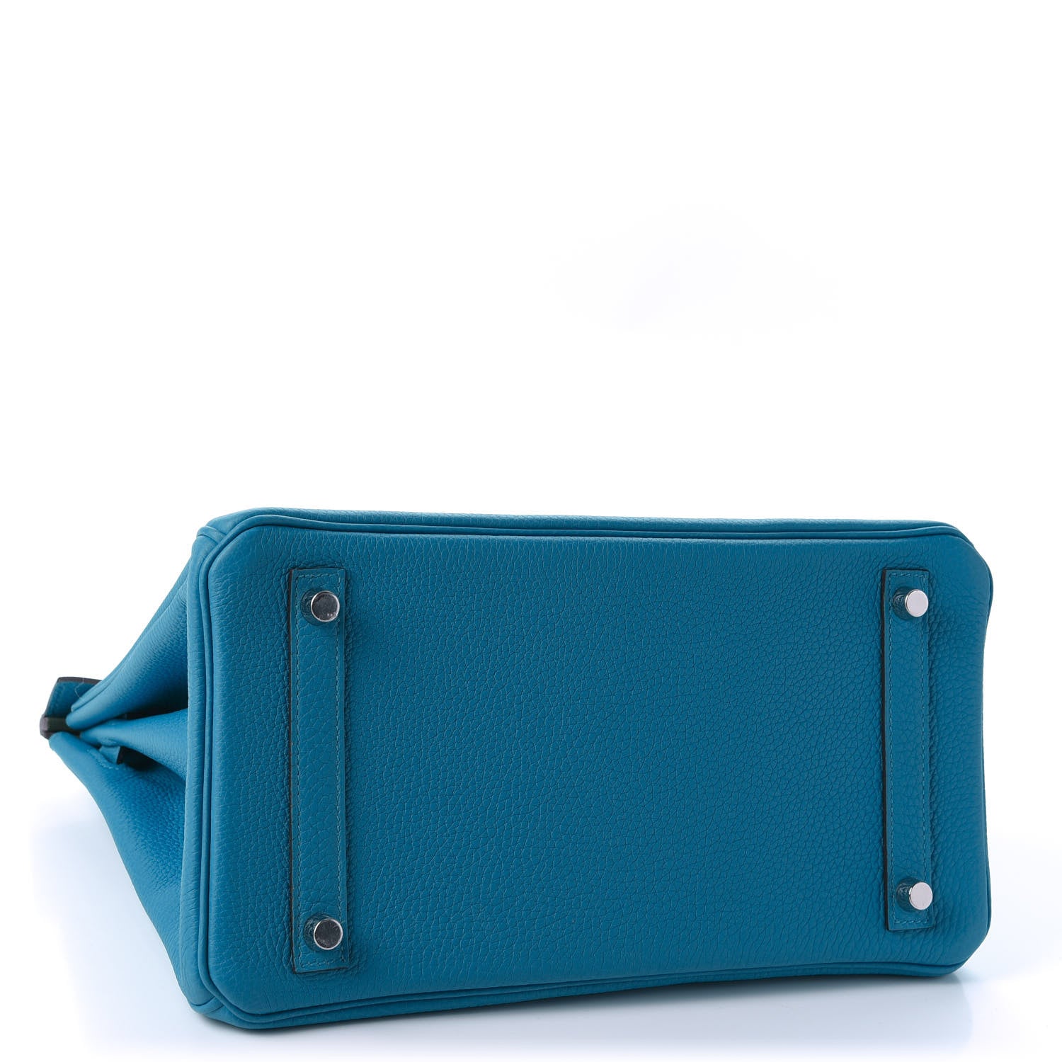 Hermes Togo Birkin 30 Bleu Zanzibar Malachite 4 of 11