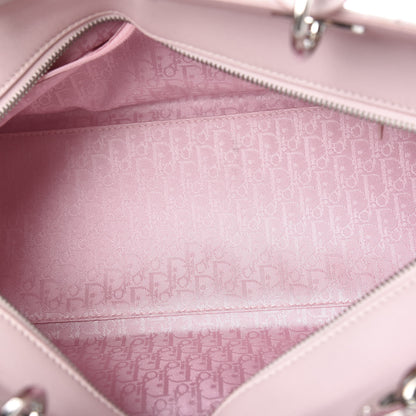 Christian Dior Lambskin Cannage Soft Lady Dior Satchel Light Pink 5 of 14