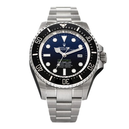 Rolex Stainless Steel 44mm Oyster Perpetual Date Sea-Dweller Deepsea James Cameron Watch Blue 126660 1 of 5