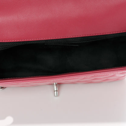 Chanel Patent Quilted Large Coco Shine Flap Pink 5 of 7