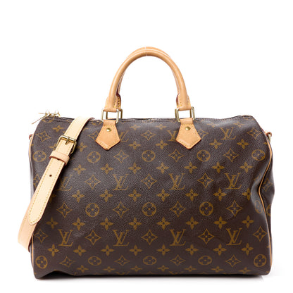 Louis Vuitton LOUIS VUITTON Monogram Speedy Bandouliere 35 1 of 12