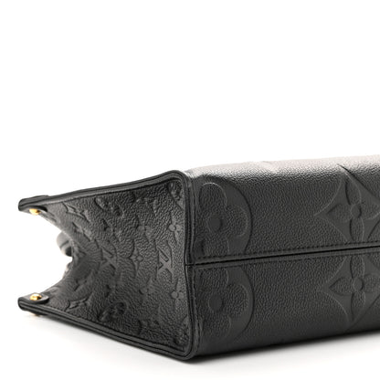 Louis Vuitton Empreinte Monogram Giant Onthego PM Black 8 of 9