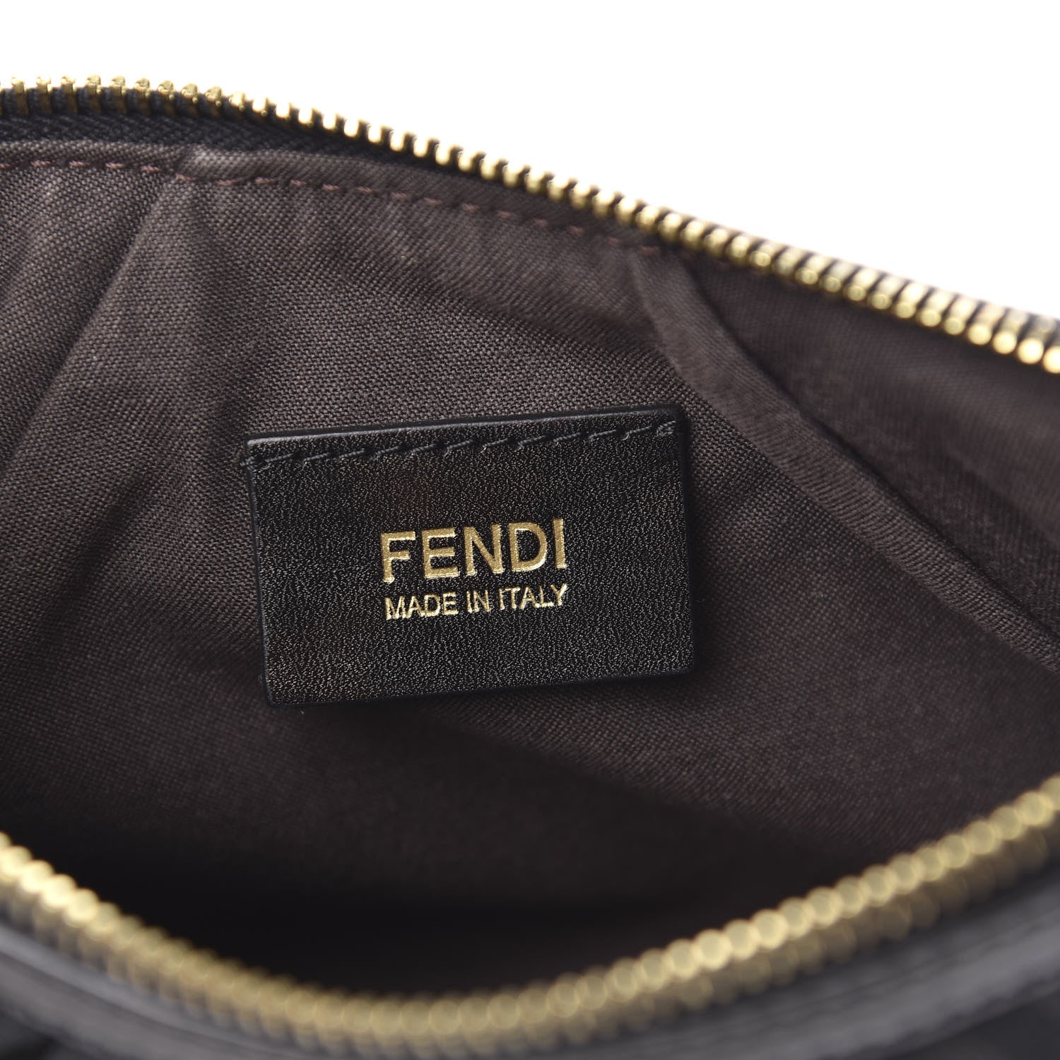 Fendi Zucchino Pochette Black 6 of 10