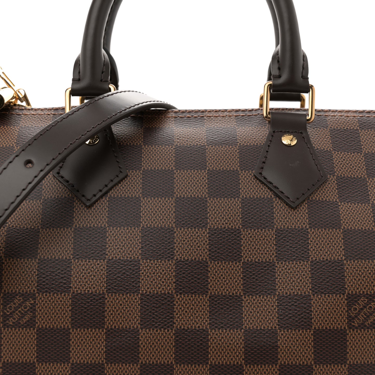 Damier Ebene Speedy Bandouliere 25