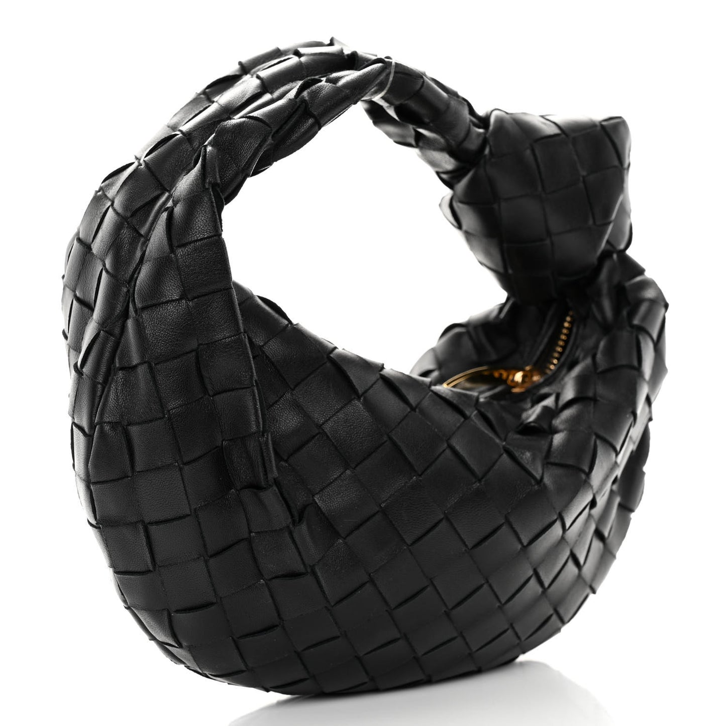 Nappa Intrecciato Mini Jodie Black