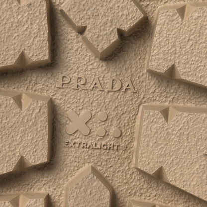 Prada Suede Scamosciato Triangle Logo Mules 36 Deserto 8 of 11