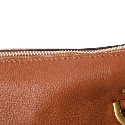Chloe Calfskin Medium Marcie Satchel Tan 10 of 12