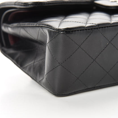 Chanel Lambskin Quilted Small Double Flap Black 9 of 14