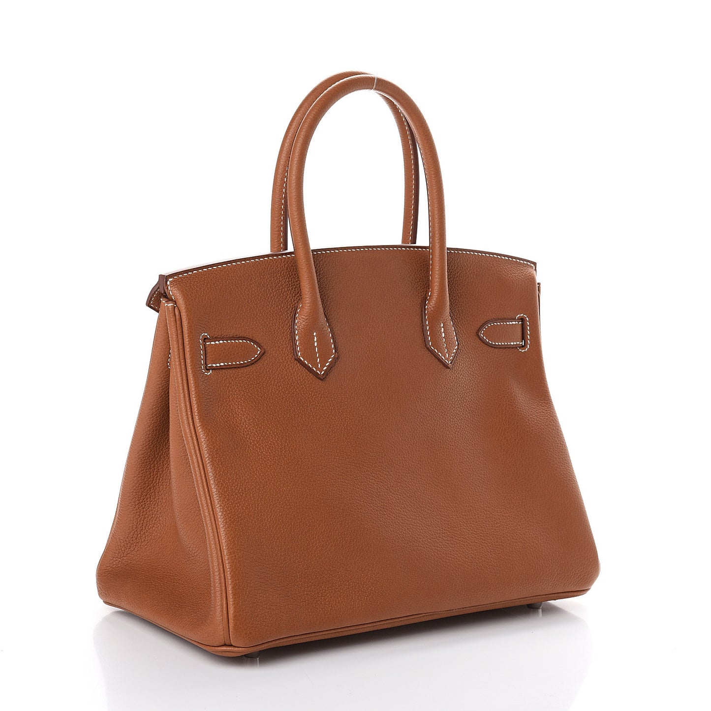 Natural Barenia Faubourg Birkin 30 Fauve