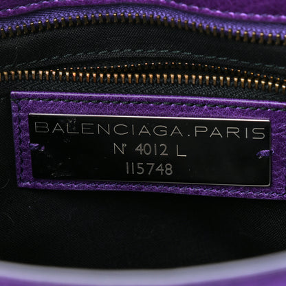 Balenciaga Agneau Classic Hardware City Dark Violet 6 of 9