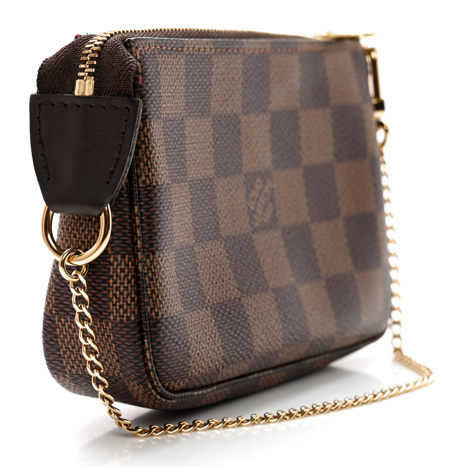 Louis Vuitton Damier Ebene Mini Pochette Accessories 2 of 13