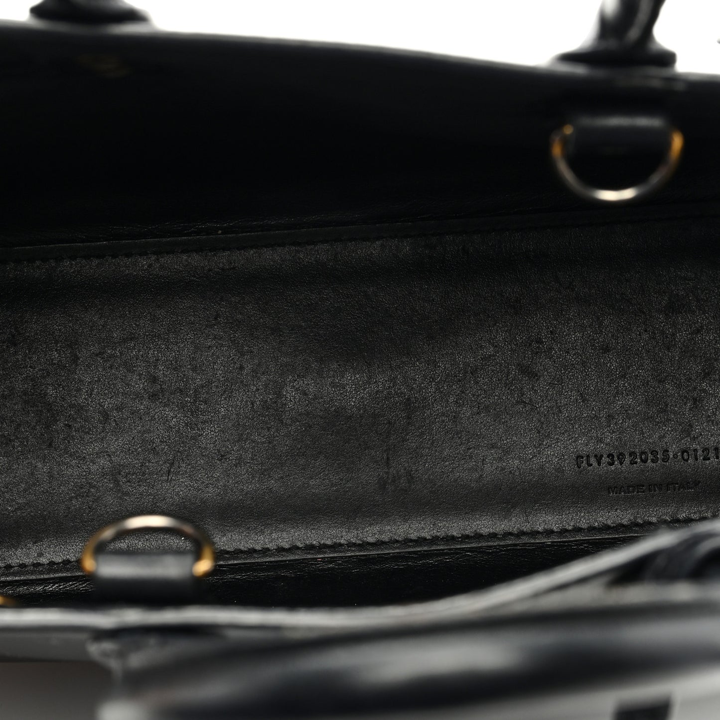 Calfskin Nano Sac De Jour Black