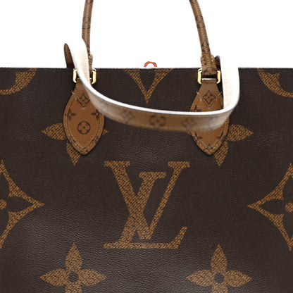 Louis Vuitton Reverse Monogram Giant Onthego MM 8 of 10