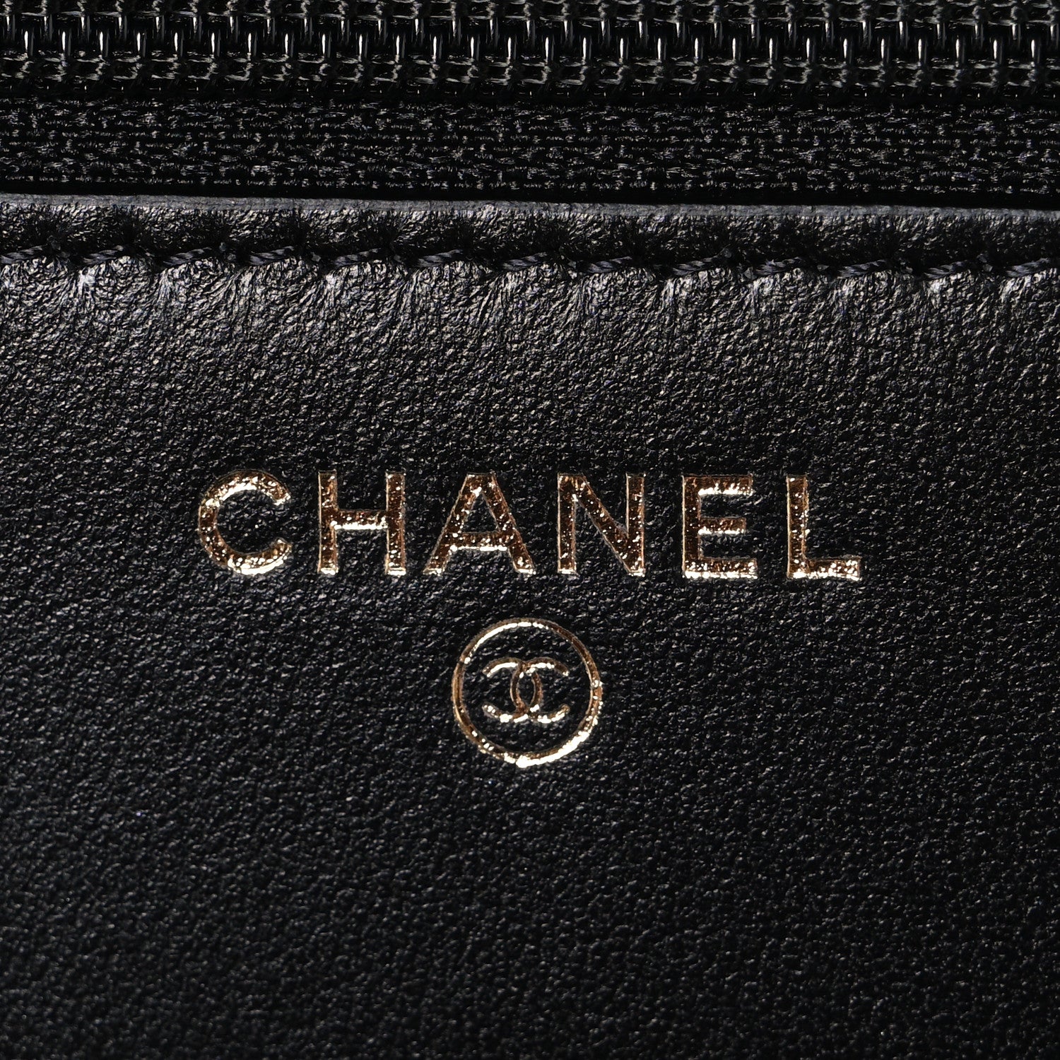 Chanel Lambskin Quilted Trendy CC Wallet On Chain WOC Black 6 of 11