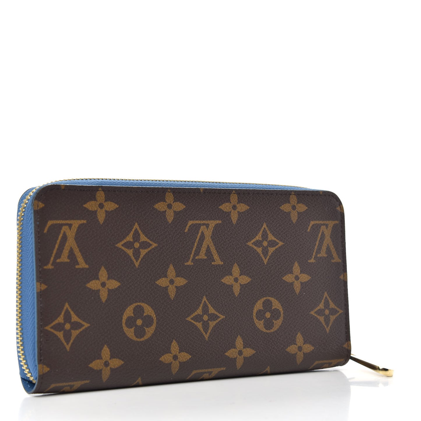 Monogram Zippy Wallet Blue Jean