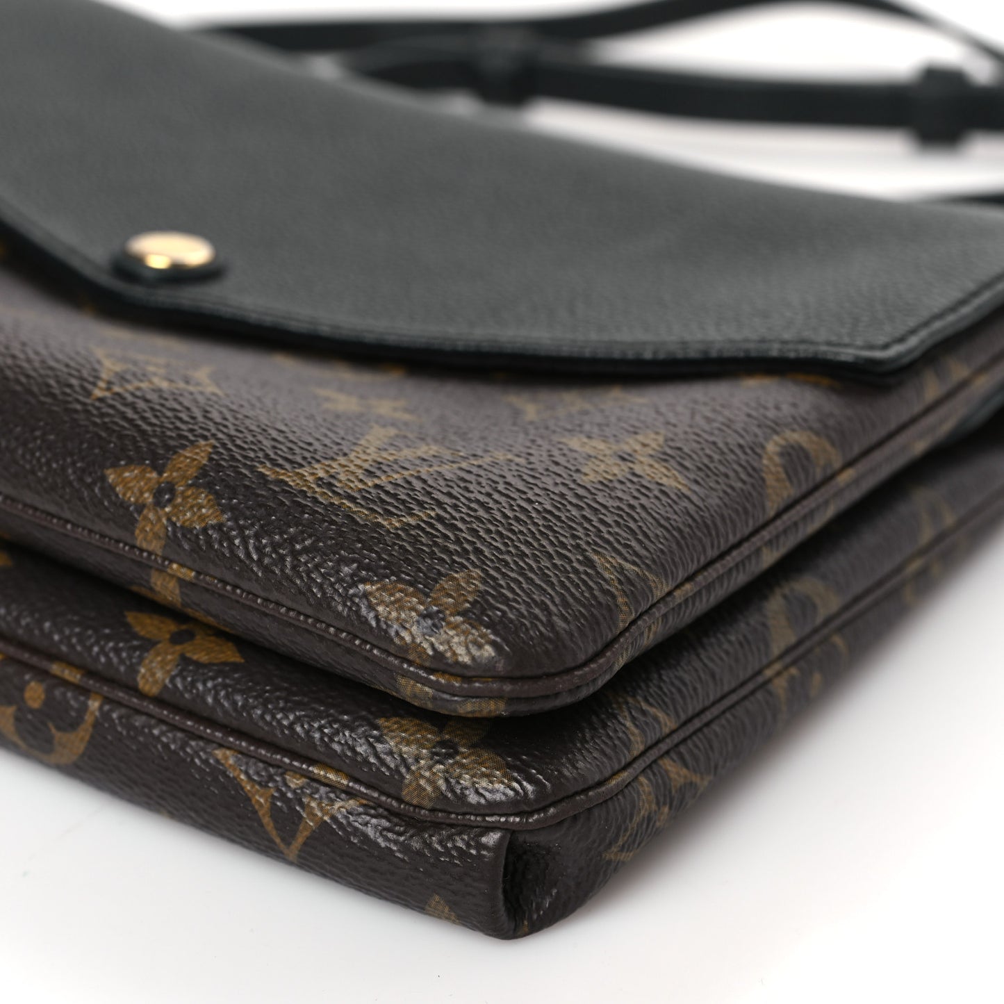 Monogram Twice Pochette Black