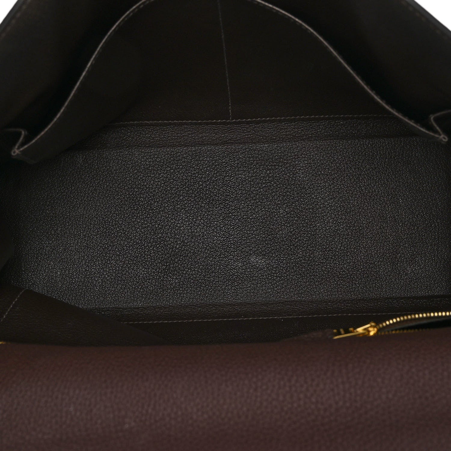 Hermes Togo Kelly Retourne 32 Chocolate 5 of 9