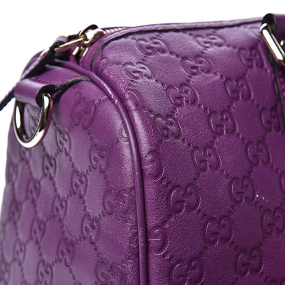 Gucci Guccissima Medium Joy Boston Purple 14 of 15