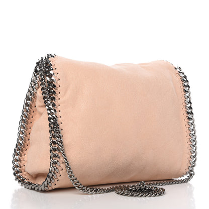 Stella McCartney Shaggy Deer Mini Falabella Fold Over Tote Powder 3 of 10