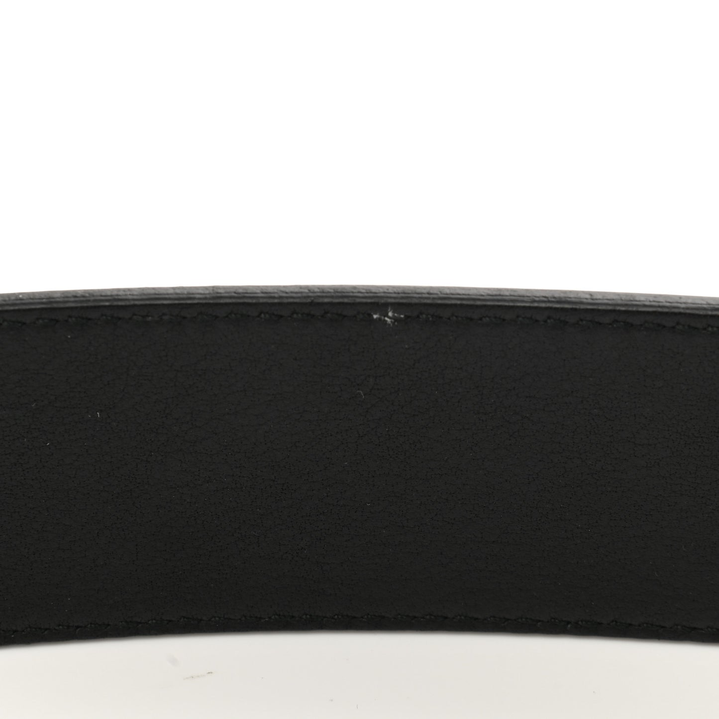 Textured Calfskin Double G 40mm Belt 85 34 Black