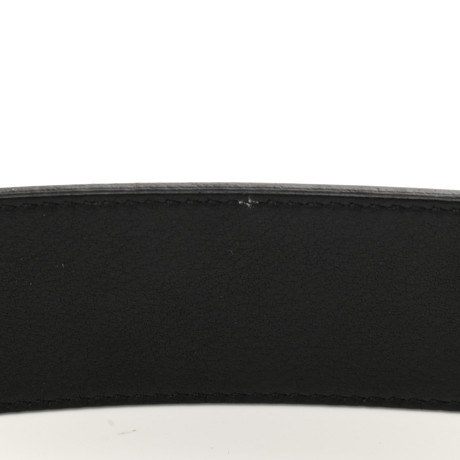 Gucci Textured Calfskin Double G 40mm Belt 85 34 Black 6 of 6
