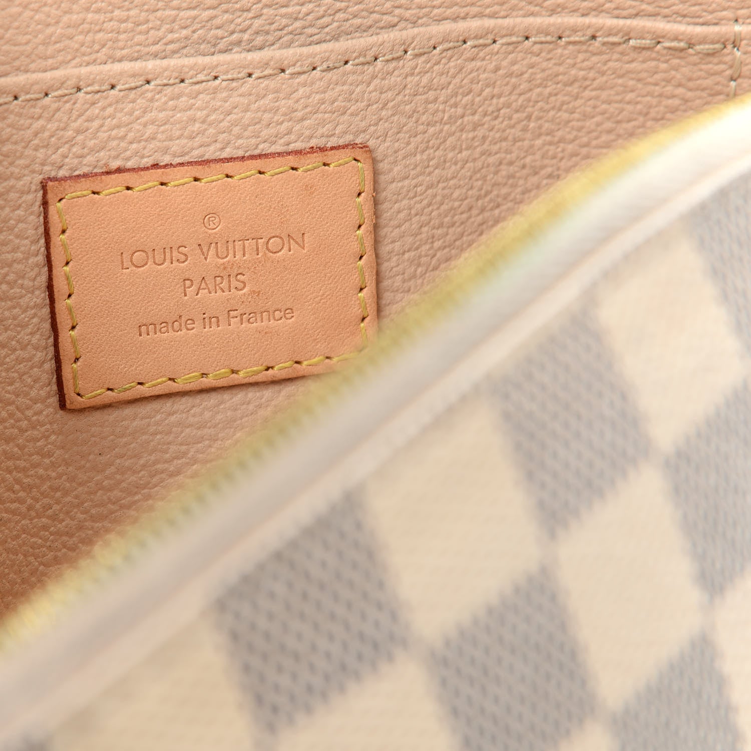 Louis Vuitton Damier Azur Cosmetic Pouch 8 of 9