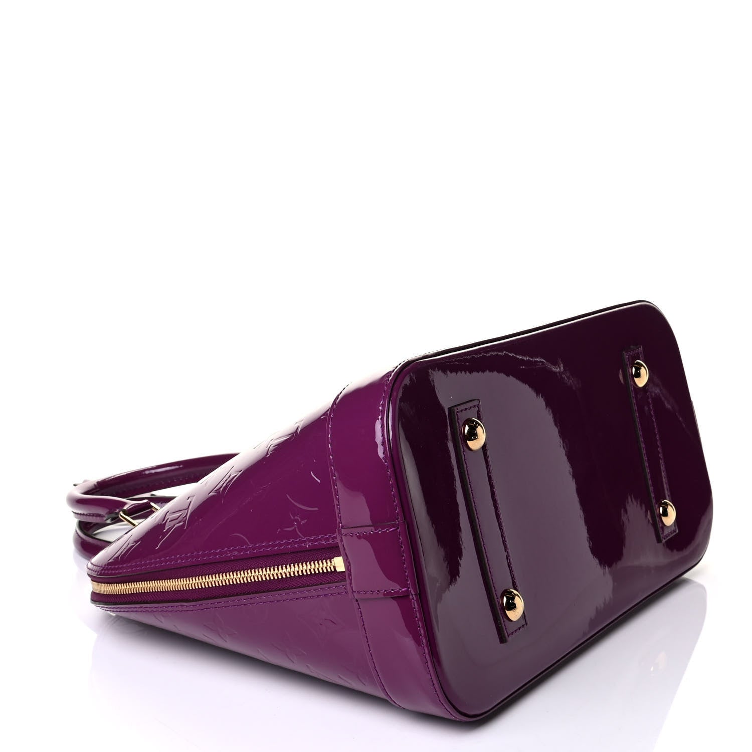 Louis Vuitton Vernis Alma MM Amethyste 3 of 6