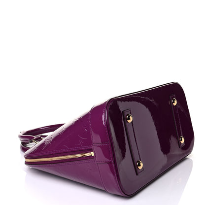 Louis Vuitton Vernis Alma MM Amethyste 3 of 6