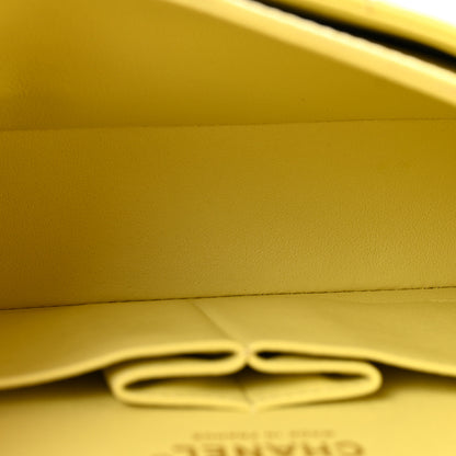 Chanel Caviar Quilted Small Double Flap Light Yellow 5 of 11