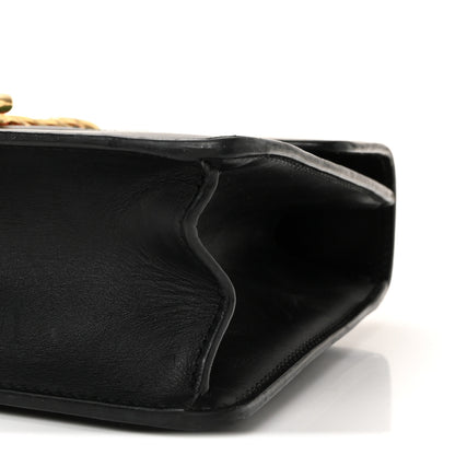 Gucci Calfskin Small Sylvie Shoulder Bag Black 10 of 11
